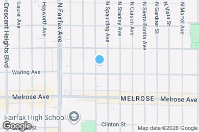 Map image of the property - 818 N Genesee Ave
