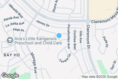 Map image of the property - 3558 Hatteras Ave