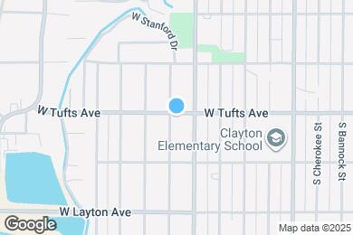 Map image of the property - 4600 S Inca St