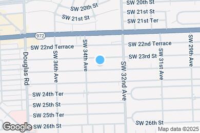 Map image of the property - 3325 SW 23rd Ter