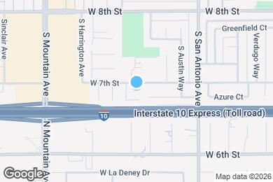 Map image of the property - Above 7th Apartments