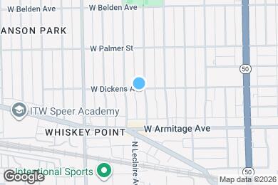 Map image of the property - 5041 W Dickens Ave