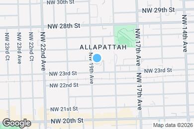 Map image of the property - 1878 NW 24th St