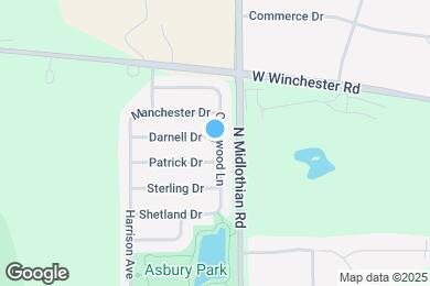 Map image of the property - 1201 Darnell Dr