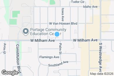 Map image of the property - 600 W Milham Ave