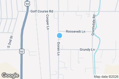 Map image of the property - 288 Doran Ln