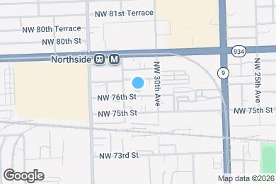 Map image of the property - 3055 NW 76th St