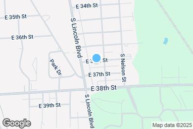Map image of the property - 1526 E 36th St