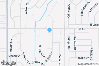 Map image of the property - 140 S Emery Ln
