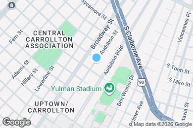 Map image of the property - 1823 Audubon St