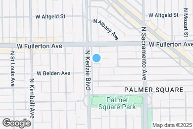 Map image of the property - 3142 W Belden Ave