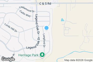 Map image of the property - 425 Winebrook Way