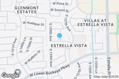Map image of the property - 15816 W Apache St