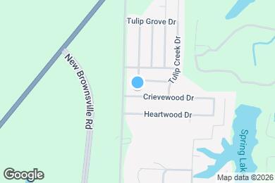 Map image of the property - 5642 Crievewood Dr
