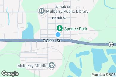 Map image of the property - 1102 E Canal St