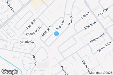 Map image of the property - 1331 Pear Dr
