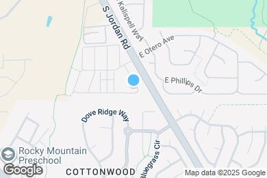 Map image of the property - 15955 E Otero Cir