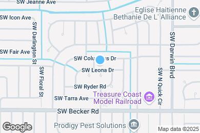 Map image of the property - 453 SW Leona Dr