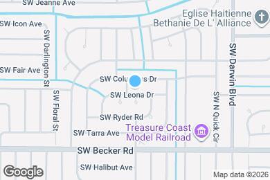 Map image of the property - 453 SW Leona Dr