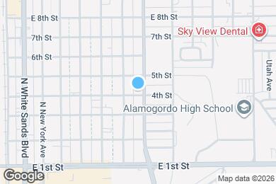 Map image of the property - 707 4th St