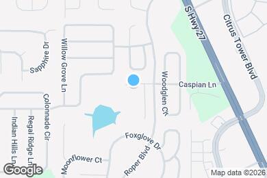 Map image of the property - 13318 Caspian Ln