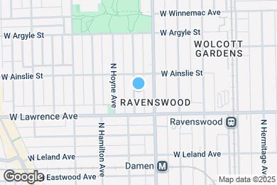 Map image of the property - 4831 N Seeley Ave
