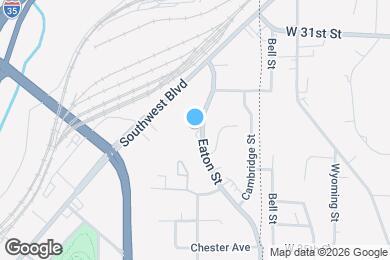 Map image of the property - 2830 Eaton St