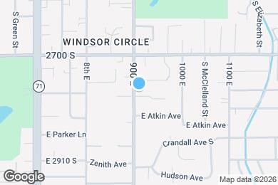 Map image of the property - 905 Charlton Cir