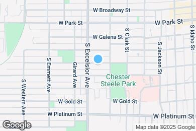 Map image of the property - 826 W Silver St