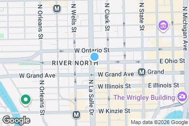 Map image of the property - 133 W Ohio St