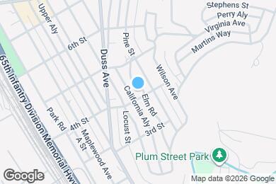 Map image of the property - 407 Elm Rd