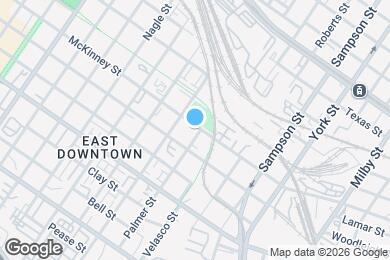Map image of the property - 3014 McKinney St
