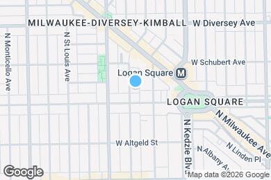 Map image of the property - 2619 N Spaulding Ave