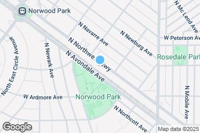Map image of the property - 5930 N Northwest Hwy