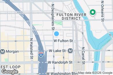 Map image of the property - 616 W Fulton St