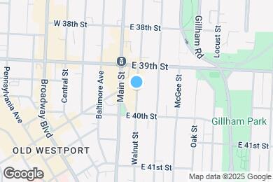 Map image of the property - 3950 Walnut St