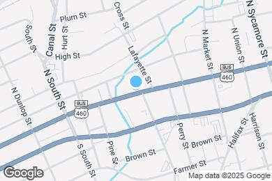 Map image of the property - 507 W Washington St