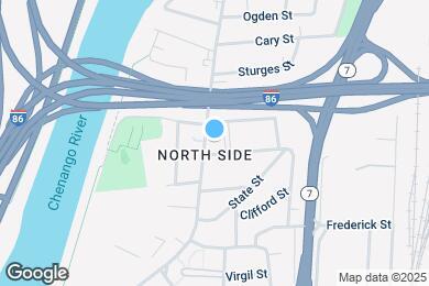 Map image of the property - 460 Chenango St