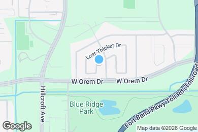 Map image of the property - 7003 Oakmantle Dr