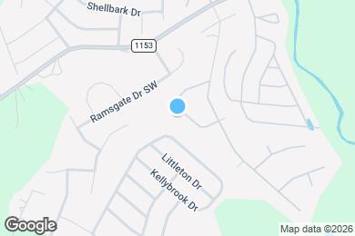 Map image of the property - 968 Cy Cir