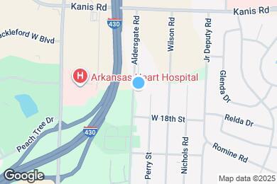 Map image of the property - 1615 Aldersgate Rd