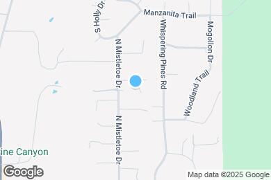 Map image of the property - 5673 E Horseshoe Way