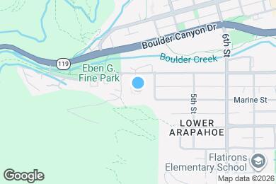 Map image of the property - 350 Arapahoe Ave