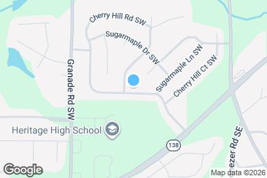Map image of the property - 1616 Cherry Hill Rd SW