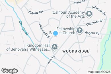 Map image of the property - 1416 Hilltop Dr