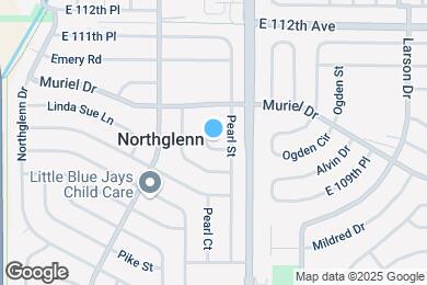 Map image of the property - 11008 Pearl Cir
