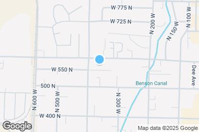 Map image of the property - 365 W 550 N