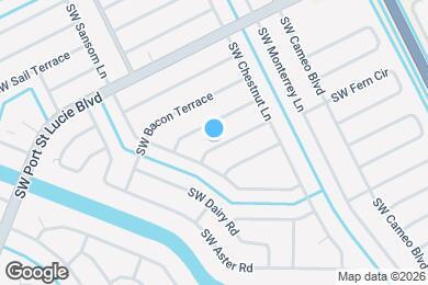 Map image of the property - 581 SW Banks Terrace