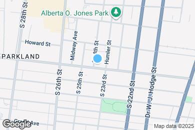 Map image of the property - 2331 Garland Ave