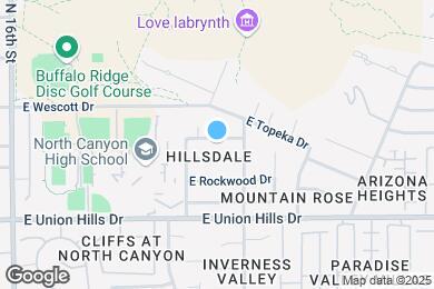 Map image of the property - 1949 E Morrow Dr